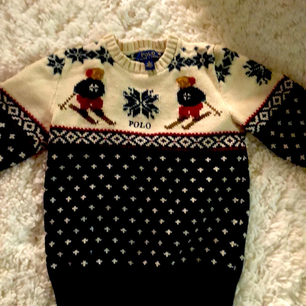 Children’s Polo knit sweater